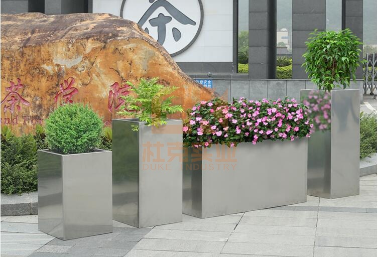 戶外不銹鋼花箱 戶外不銹鋼花箱