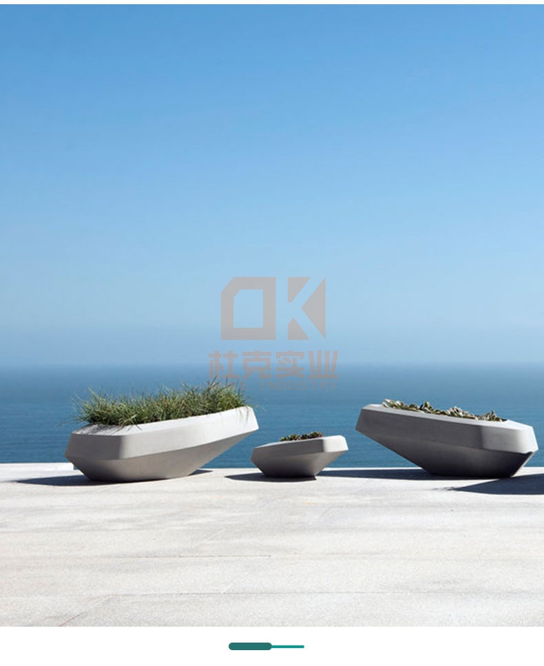 玻璃鋼船帆花盆