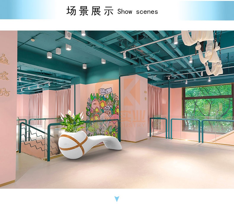 玻璃鋼創(chuàng)意煙斗座椅