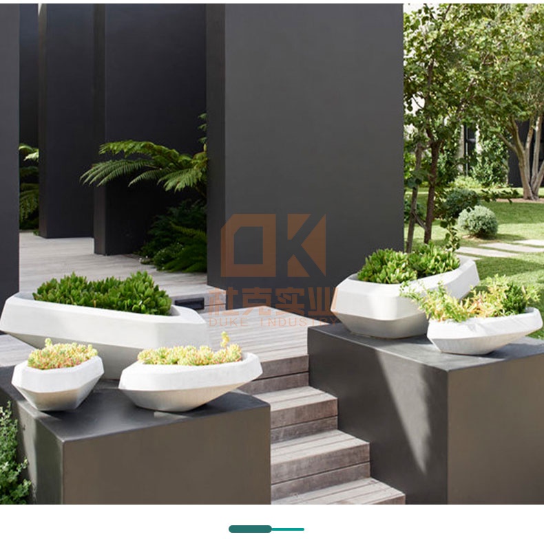 玻璃鋼船帆花盆