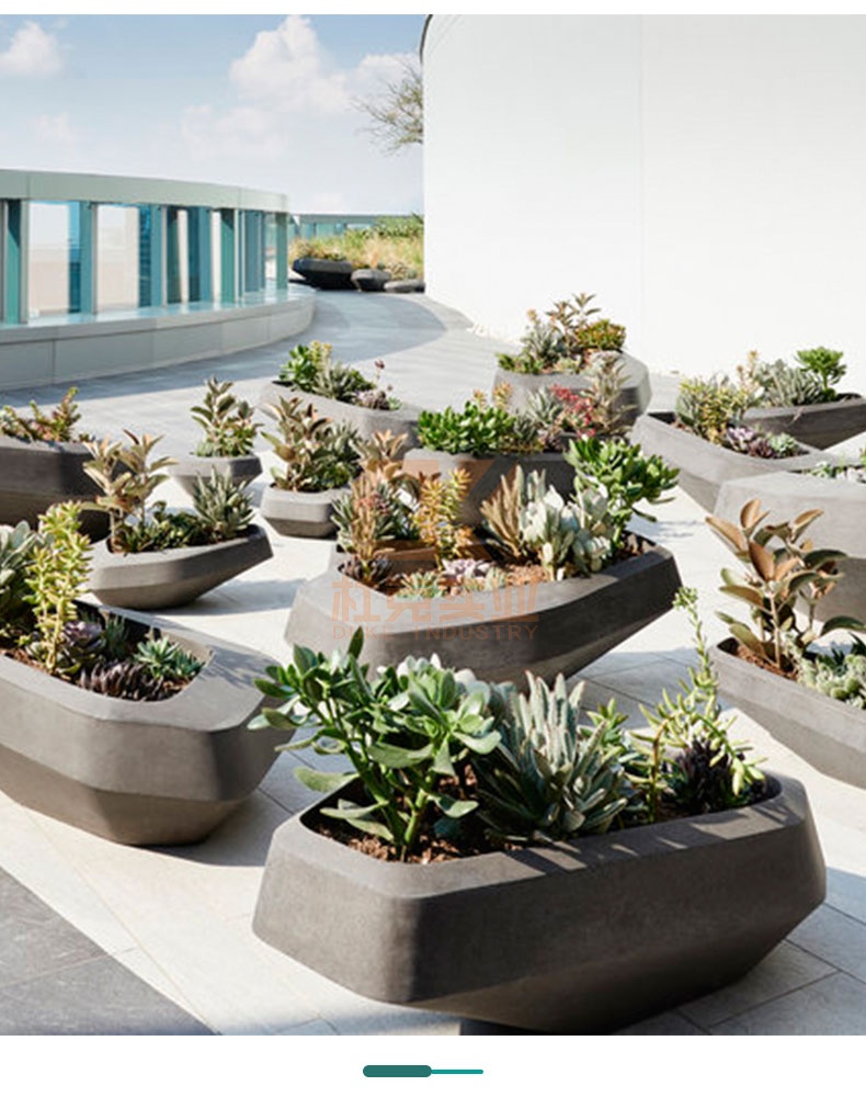 玻璃鋼船帆花盆