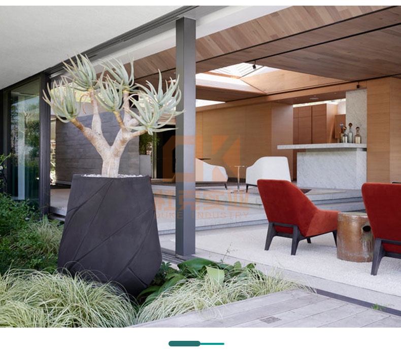 玻璃鋼戶外景觀創(chuàng)意花盆