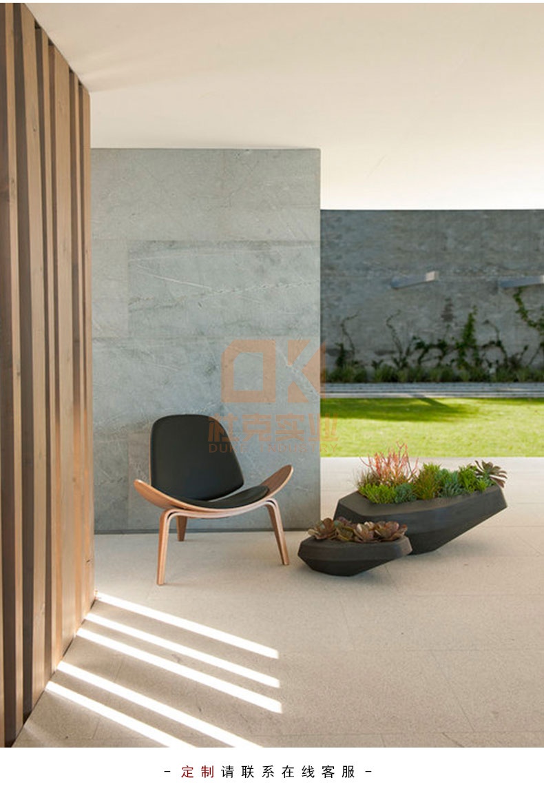 玻璃鋼船帆花盆