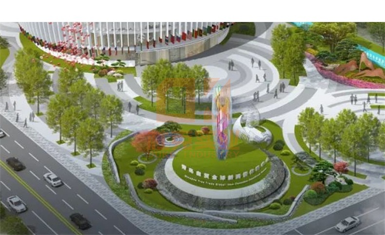 不銹鋼城市雕塑