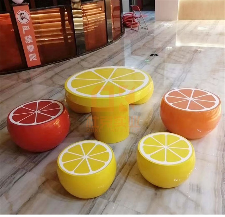 玻璃鋼水果座椅