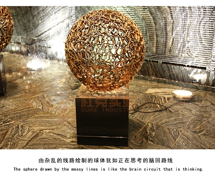 不銹鋼智慧球擺件