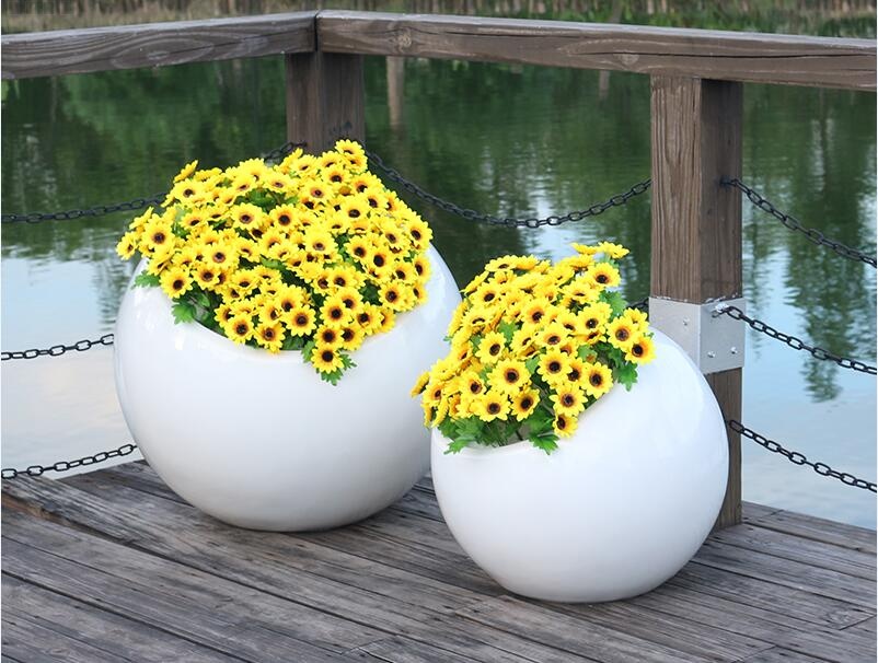 玻璃鋼花盆廠家，生產(chǎn)的玻璃鋼花盆!