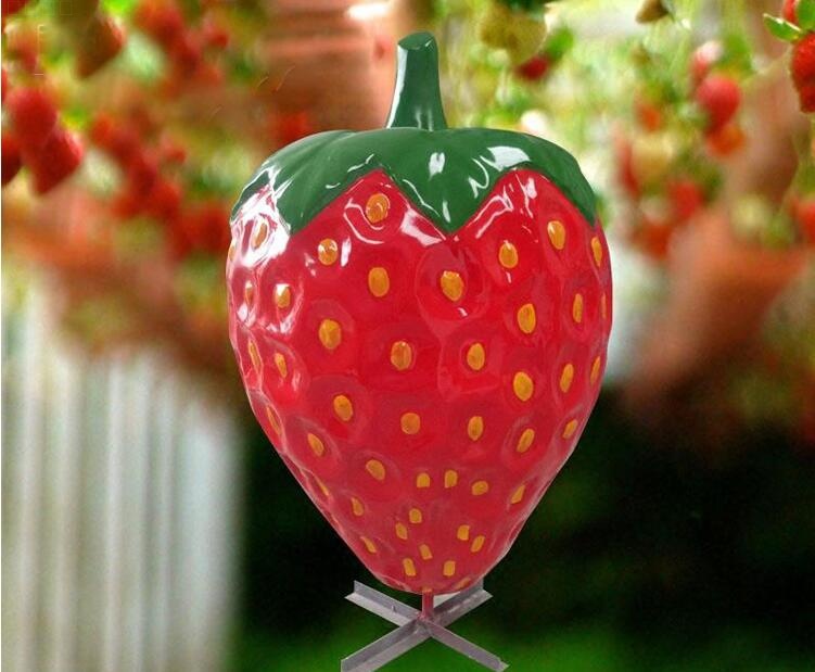 玻璃鋼水果雕塑，玻璃鋼生產(chǎn)廠家定制的那些水果雕塑!