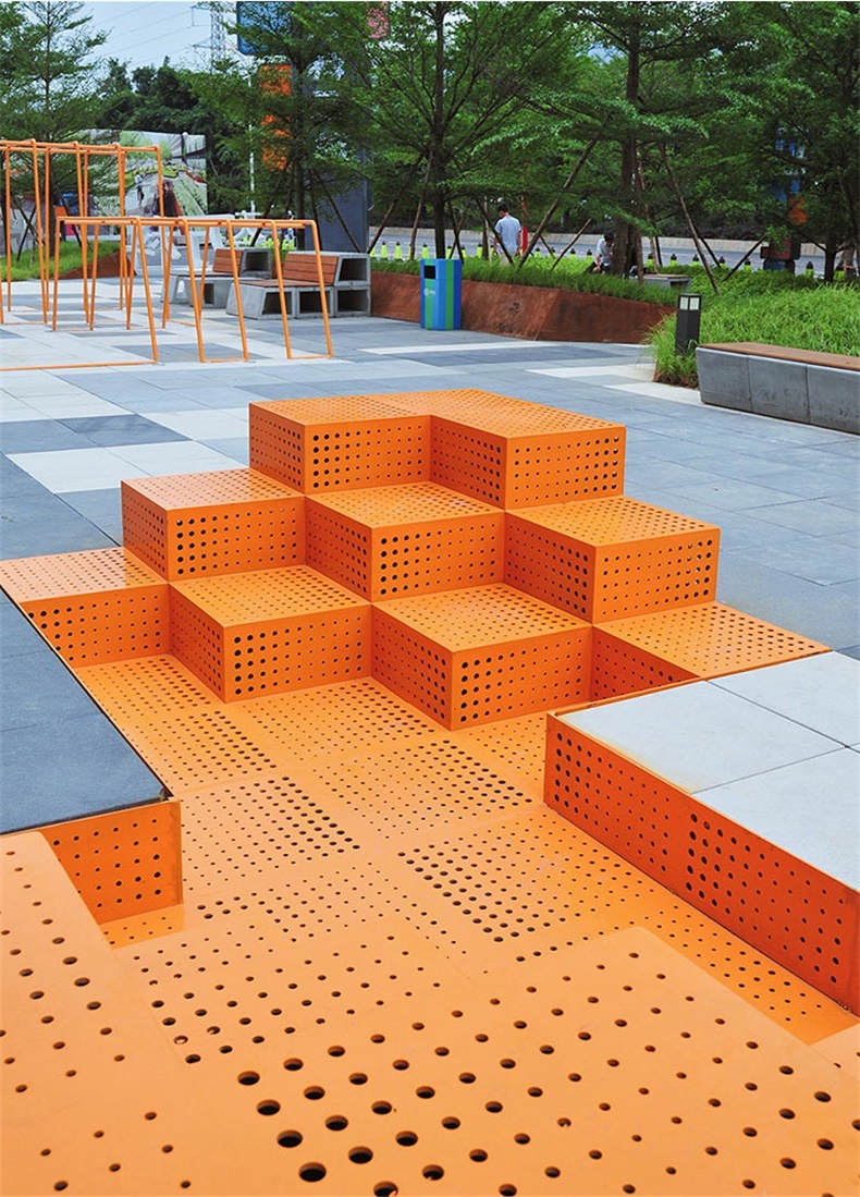 方形廣場(chǎng)不銹鋼坐凳 方形廣場(chǎng)不銹鋼坐凳