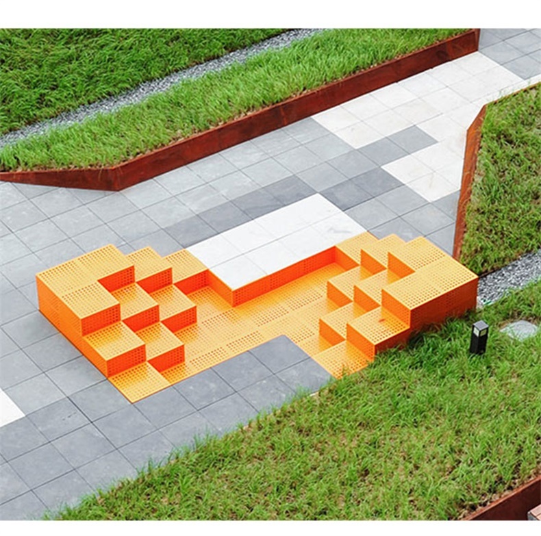 方形廣場(chǎng)不銹鋼坐凳 方形廣場(chǎng)不銹鋼坐凳