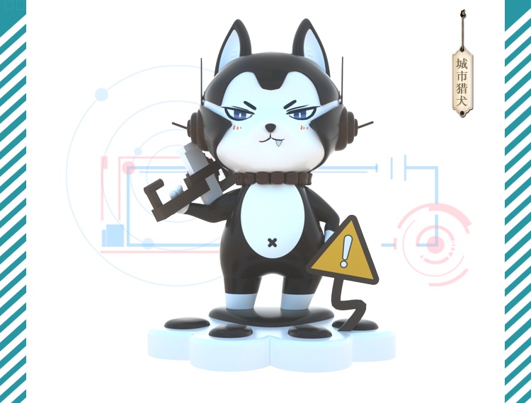 玻璃鋼原創(chuàng)IP卡通形象雕塑