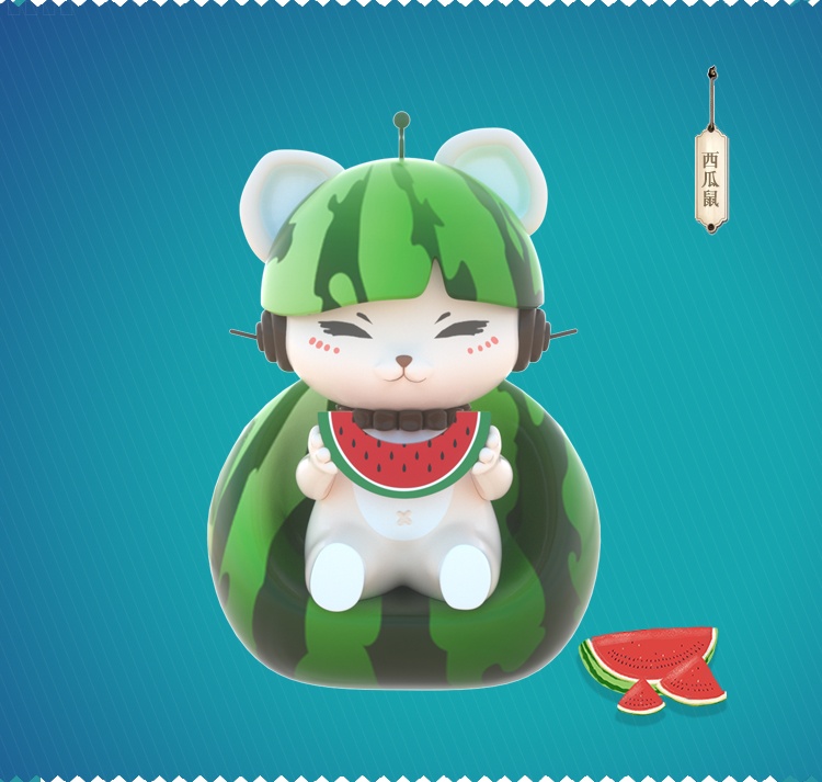 玻璃鋼原創(chuàng)IP卡通形象雕塑