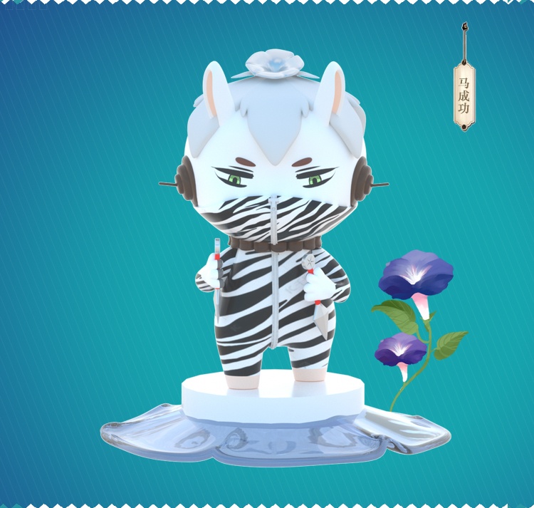 玻璃鋼原創(chuàng)IP卡通形象雕塑