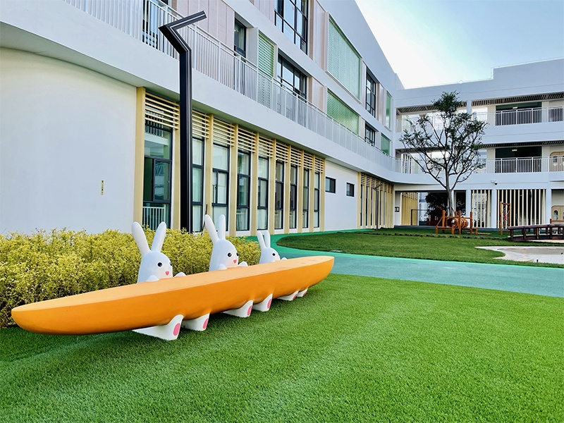 云南省玉溪市幼兒園訂購(gòu)一批兔子胡蘿卜造型坐凳!