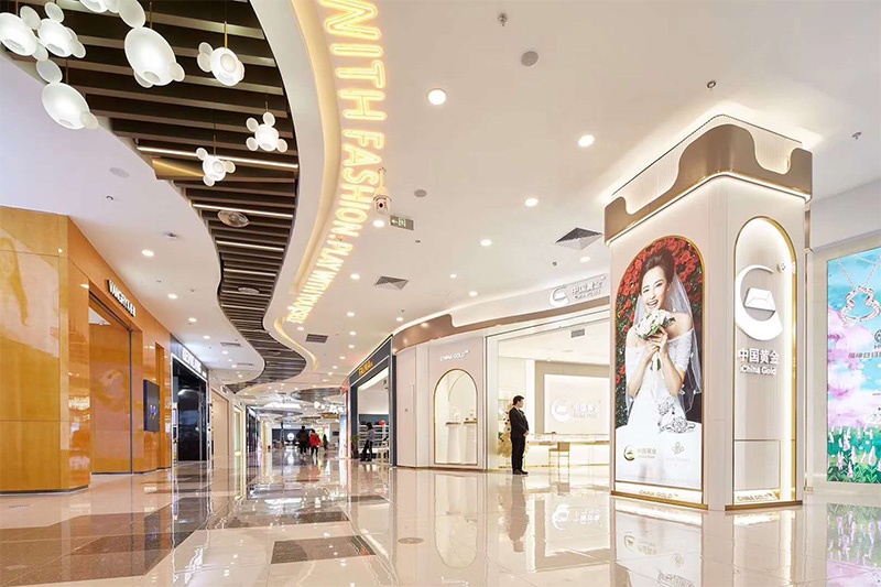 臺州萬達廣場商業(yè)美陳改造