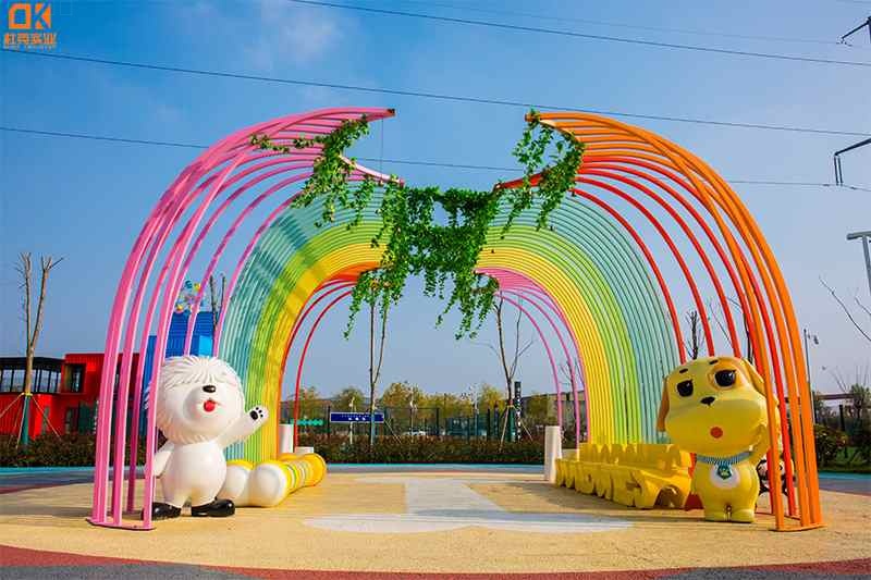 山東聊城萌寵小鎮(zhèn)商業(yè)美陳