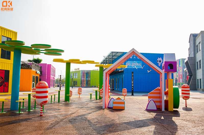 山東聊城萌寵小鎮(zhèn)商業(yè)美陳