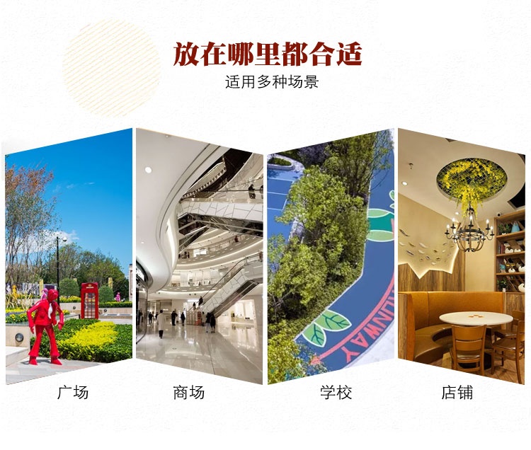 玻璃鋼宇航員雕塑太空人物擺件