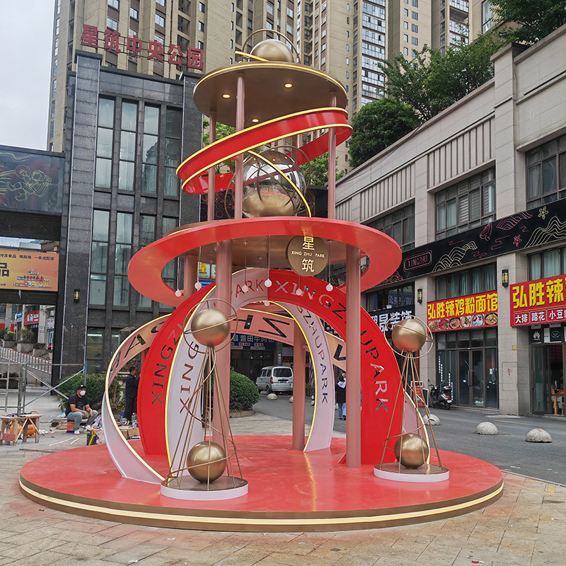 不銹鋼雕塑大型婚禮策劃售樓處景觀擺件 不銹鋼雕塑大型婚禮策劃售樓處景觀擺件