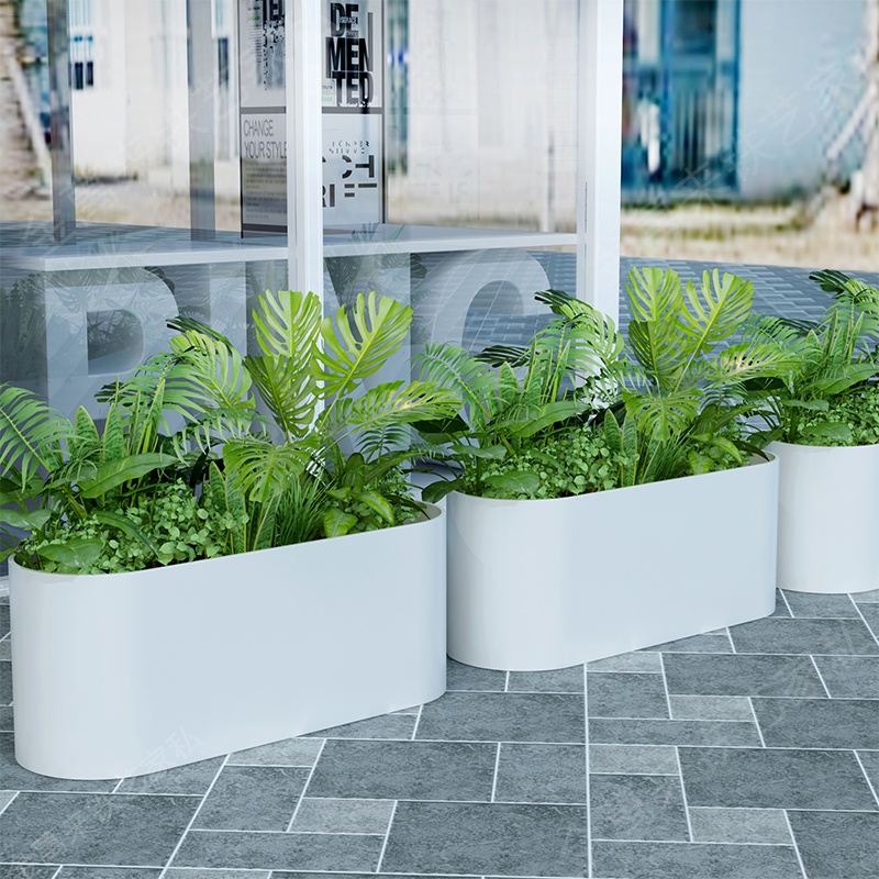戶外市政玻璃鋼花箱景區(qū)商業(yè)街園林花箱