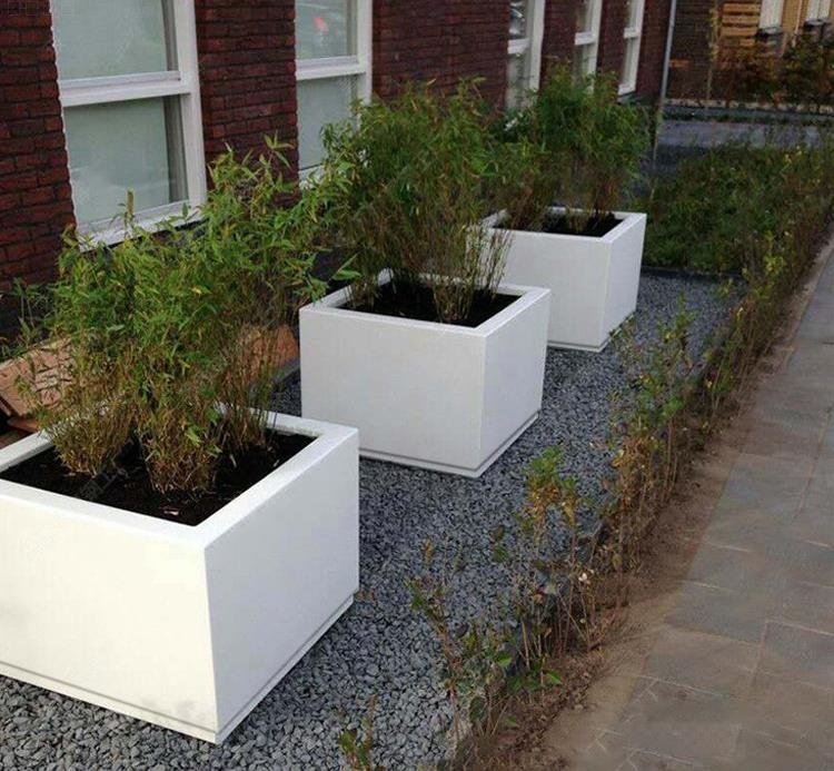 玻璃鋼方形花盆商業(yè)街市政景區(qū)園林花箱