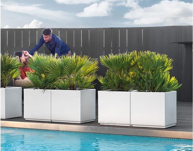 玻璃鋼方形花盆商業(yè)街市政景區(qū)園林花箱