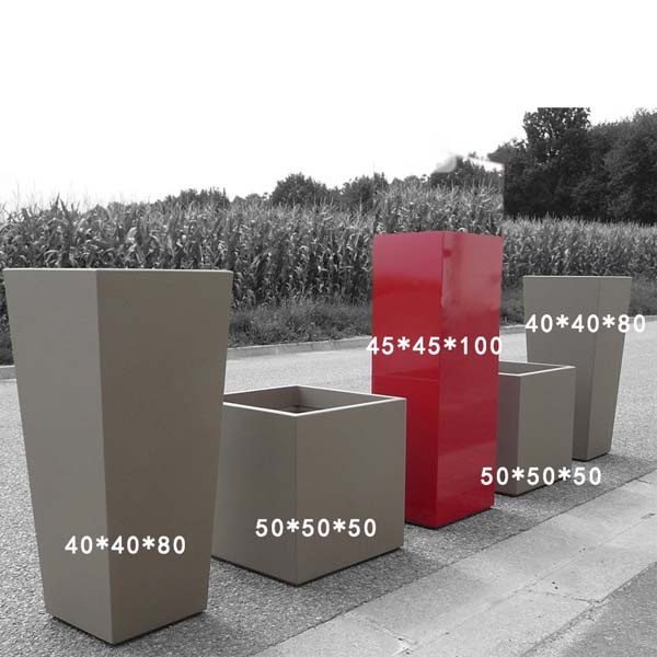 玻璃鋼異形花箱商業(yè)街市政景觀花箱