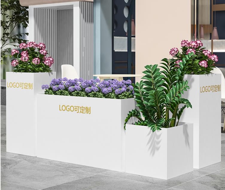 戶外市政玻璃鋼花箱景區(qū)商業(yè)街園林花箱