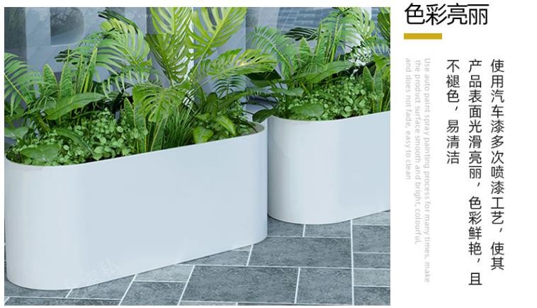 戶外市政玻璃鋼花箱景區(qū)商業(yè)街園林花箱