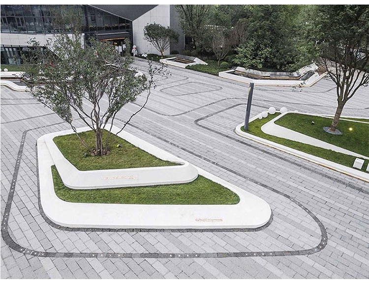 玻璃鋼異形樹(shù)池坐凳景觀戶(hù)外花壇