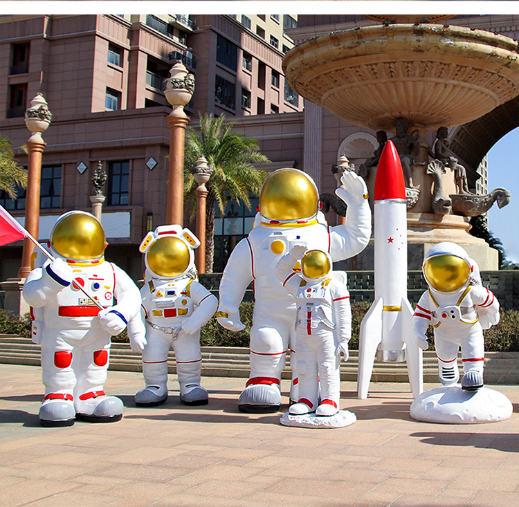 玻璃鋼宇航員雕塑網(wǎng)紅打卡太空人擺件 玻璃鋼宇航員雕塑網(wǎng)紅打卡太空人擺件