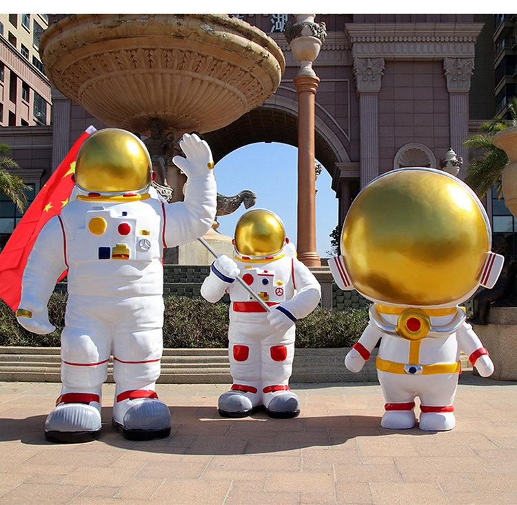 玻璃鋼宇航員雕塑網(wǎng)紅打卡太空人擺件 玻璃鋼宇航員雕塑網(wǎng)紅打卡太空人擺件