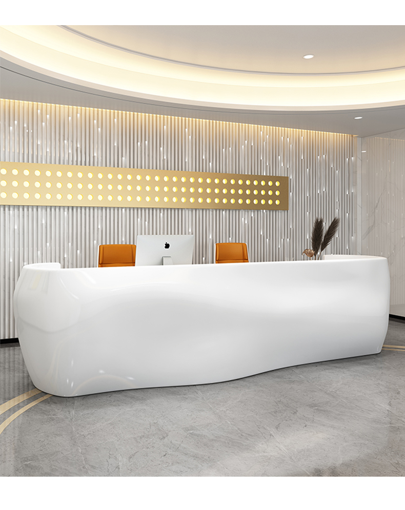 玻璃鋼異形前臺(tái)服務(wù)臺(tái)藝術(shù)吧臺(tái)