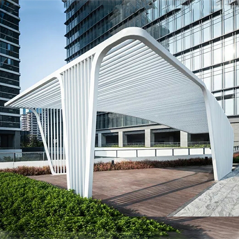 不銹鋼景觀廊架異形公園廣場大型涼亭雕塑小品 不銹鋼景觀廊架異形公園廣場大型涼亭雕塑小品