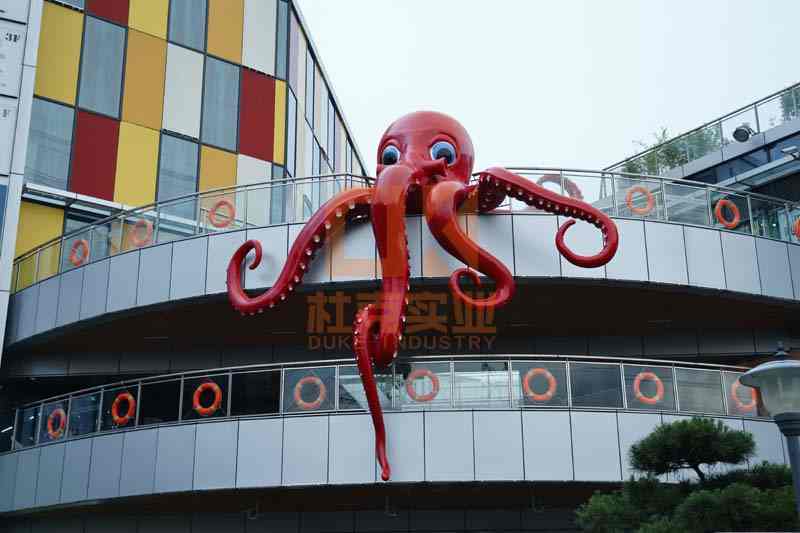 上海中環(huán)太平洋廣場美陳景觀雕塑小品制作案例