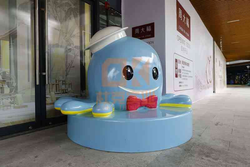 上海中環(huán)太平洋廣場美陳景觀雕塑小品制作案例