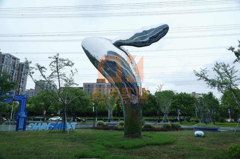 上海中環(huán)太平洋廣場美陳景觀雕塑小品制作案例