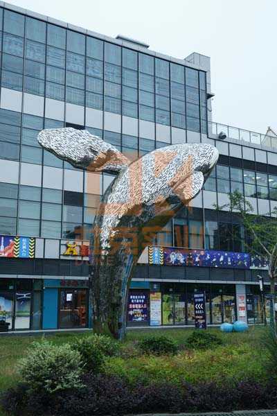 上海中環(huán)太平洋廣場美陳景觀雕塑小品制作案例