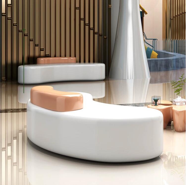 玻璃鋼異形沙發(fā)座椅創(chuàng)意藝術(shù)休閑坐凳