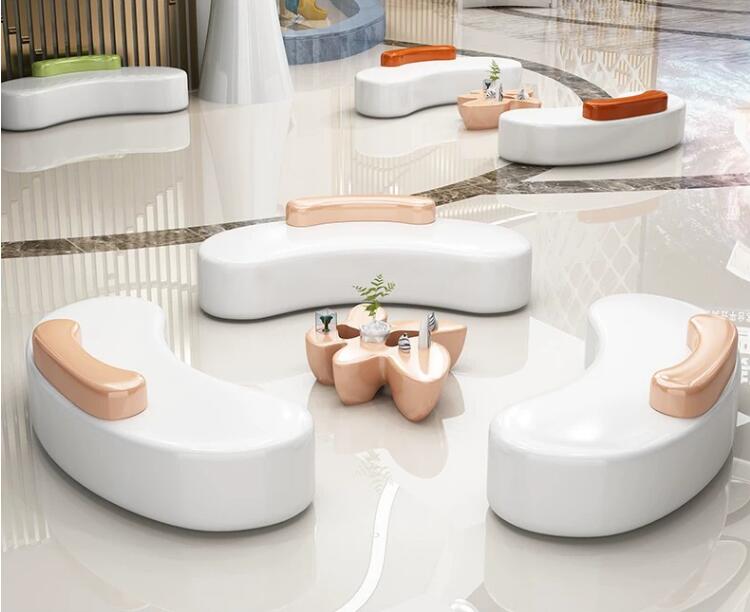 玻璃鋼異形沙發(fā)座椅創(chuàng)意藝術(shù)休閑坐凳