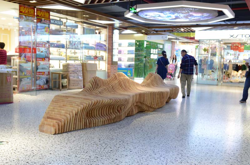 廣西桂林購物公園美陳景觀雕塑小品花盆座椅案例 廣西桂林購物公園美陳景觀雕塑小品花盆座椅案例