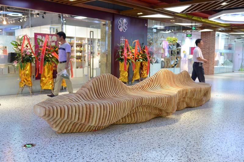 廣西桂林購物公園美陳景觀雕塑小品花盆座椅案例 廣西桂林購物公園美陳景觀雕塑小品花盆座椅案例