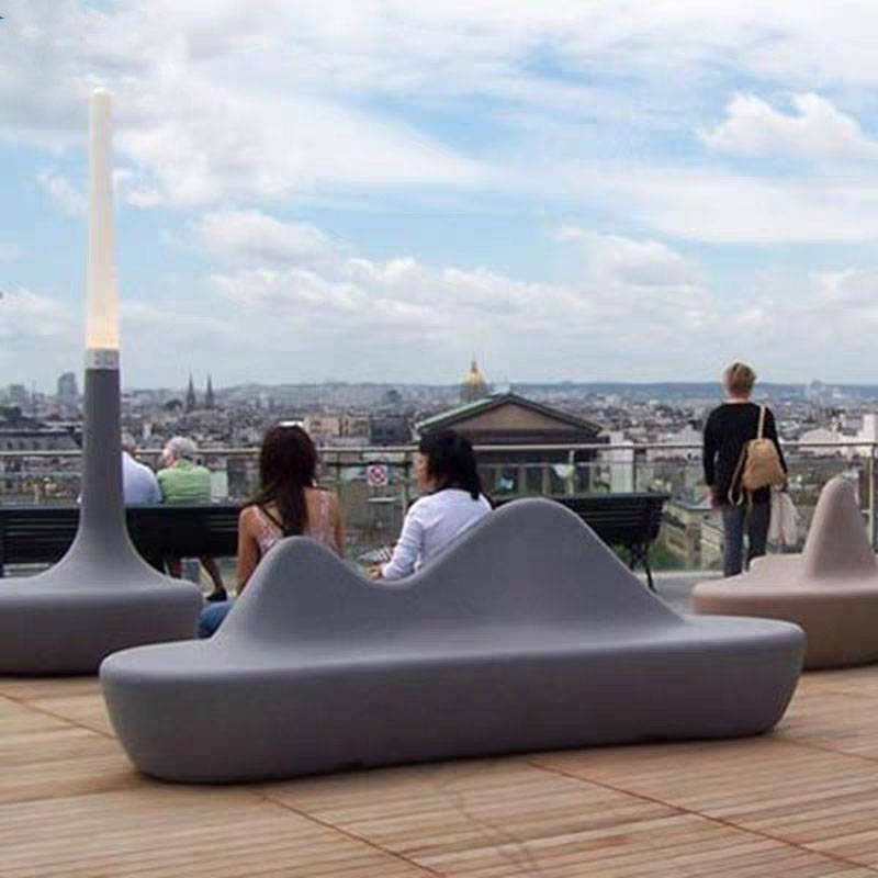 玻璃鋼藝術(shù)座椅異形景觀戶外創(chuàng)意休閑坐凳