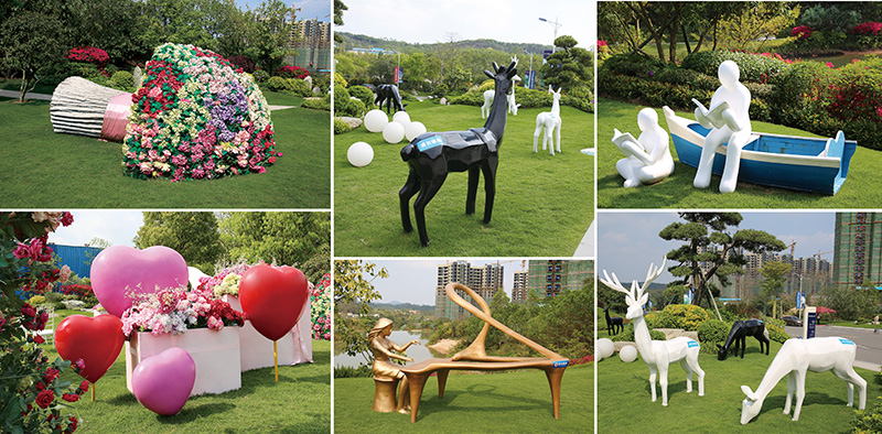 天津天百新經(jīng)濟(jì)基地美陳景觀制作 天津天百新經(jīng)濟(jì)基地美陳景觀制作