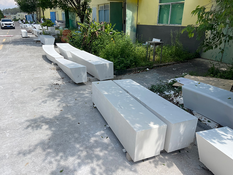 GRC混凝土景觀坐凳UHPC座椅