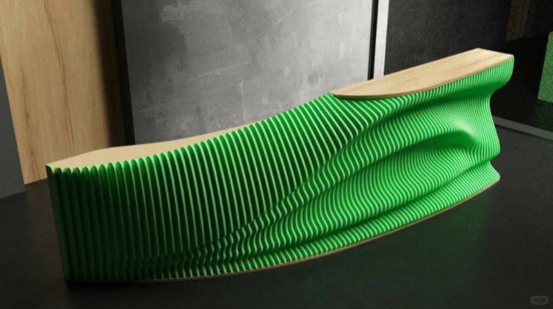 木質切片異形前臺酒店公司創(chuàng)意吧臺 木質切片異形前臺酒店公司創(chuàng)意吧臺