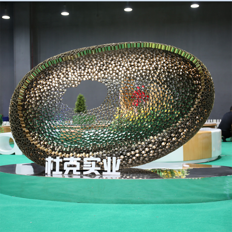 不銹鋼鏤空雕塑異形景觀造型小品擺件