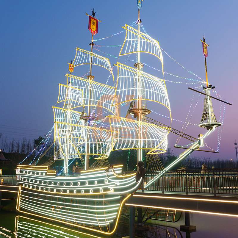 不銹鋼發(fā)光船雕塑景觀藝術造型水景擺件 不銹鋼發(fā)光船雕塑景觀藝術造型水景擺件