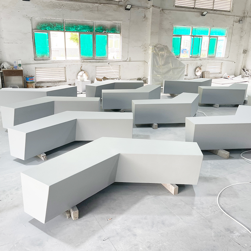 GRC混凝土異形座椅UHPC景觀創(chuàng)意坐凳