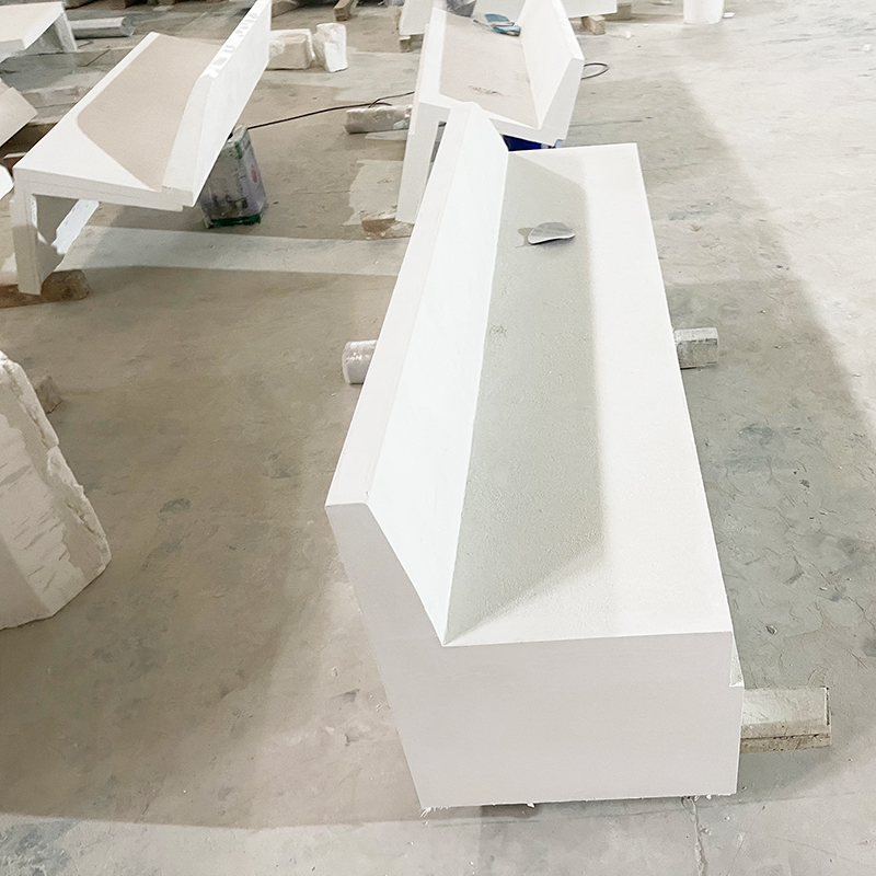 GRC混凝土靠背座椅UHPC異形坐凳